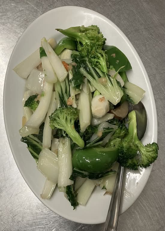 Mélange de légumes sautés / Stir-fried Mixed Vegetables 炒杂菜